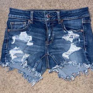 TWO American eagle shorts